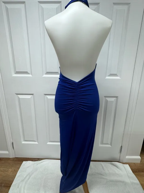 Lucy in the Sky - Los Angeles - Blue Maxi Dress -‎ Size XS - NEW Without Tags. - Image 2