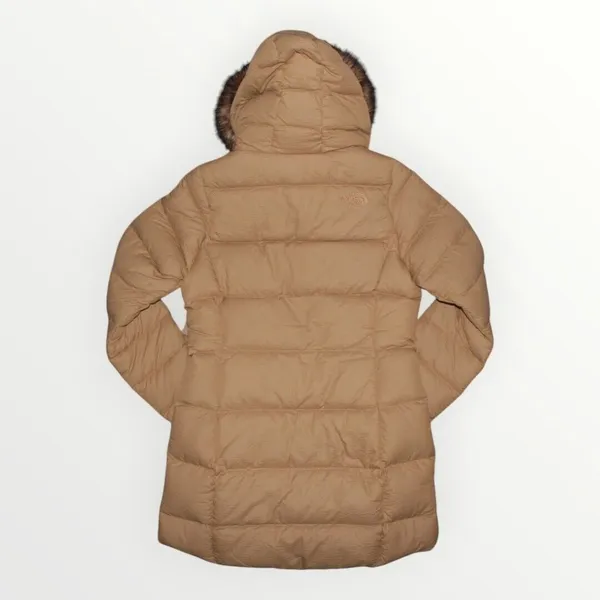 The North Face Womens Dreamer Parkina 600-Down Winter Jacket Almond Butter Sz Xs - Image 6