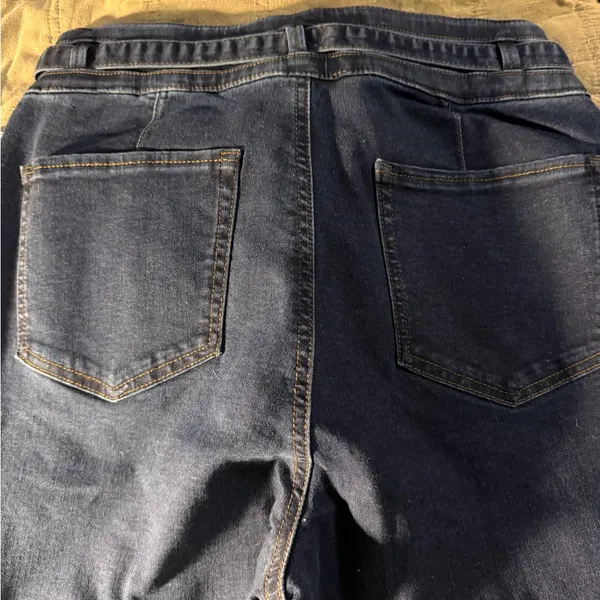 Draper James Stone Blue Relaxed womens Jeans - Image 3