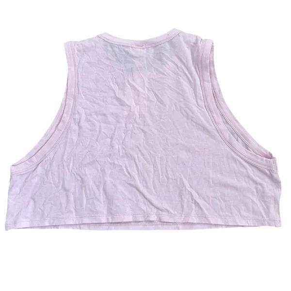 skims boyfriend crop tank in cherry blossom size medium NWT - Image 3