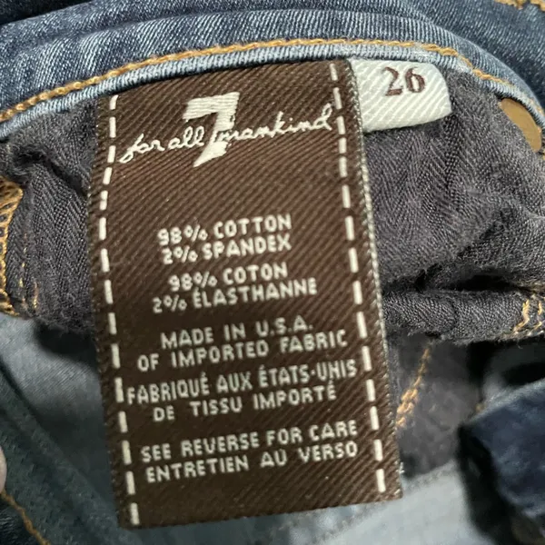 7 for all Mankind- Size 26 Jeans - Image 4