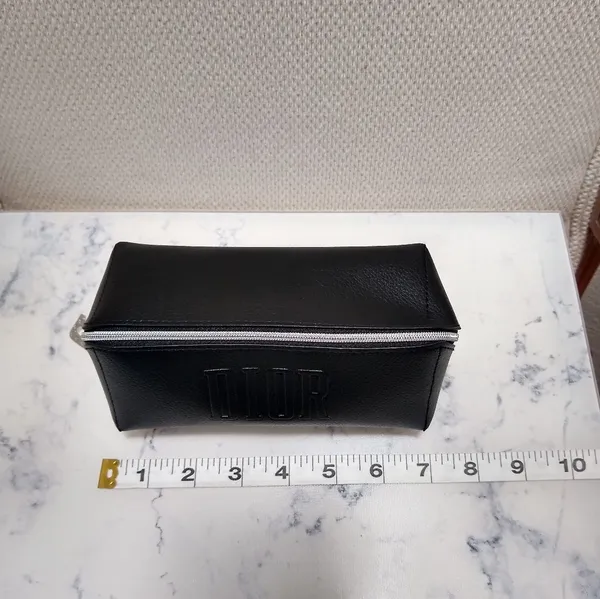 Black Dior Makeup Pouch Clutch - Image 9