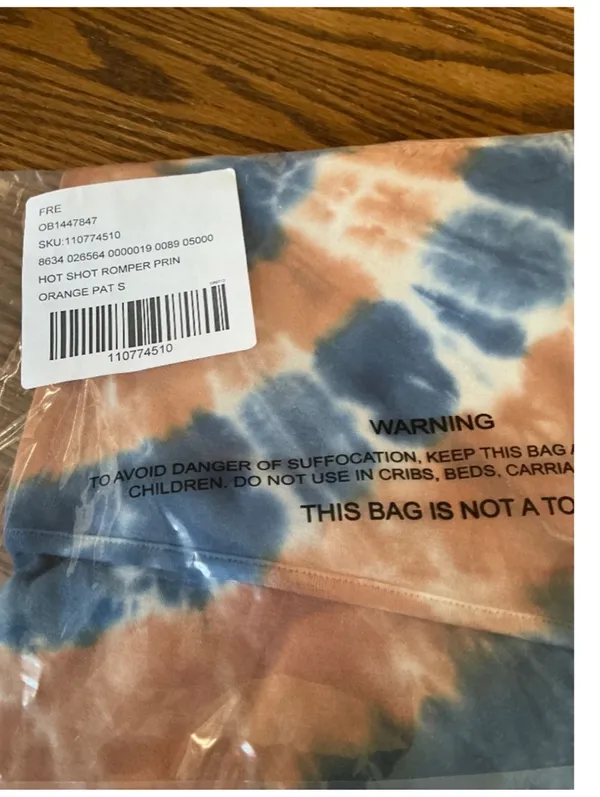 FP Movement by FP Hot Shot Printed Romper in BDRC sz S NWT $70R - Image 5