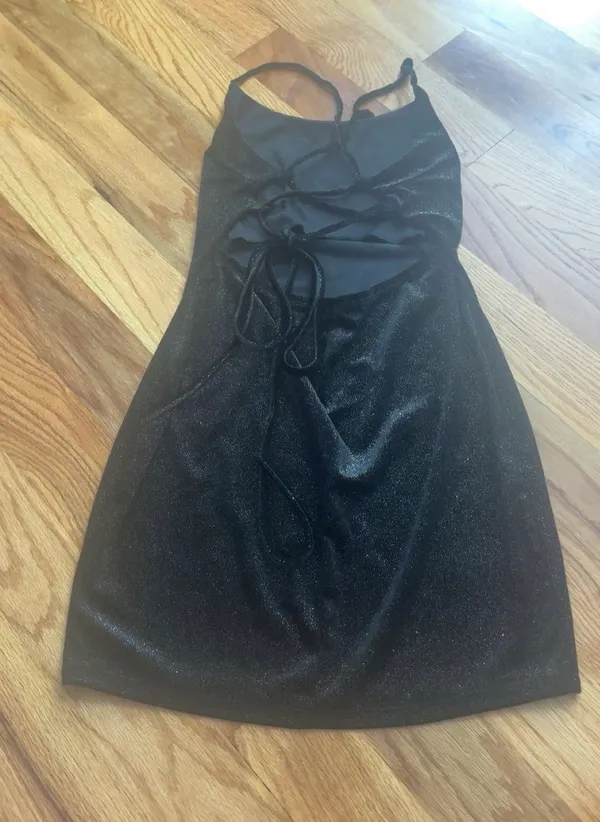 Black Sparkly Windsor Dress Homecoming - Image 3