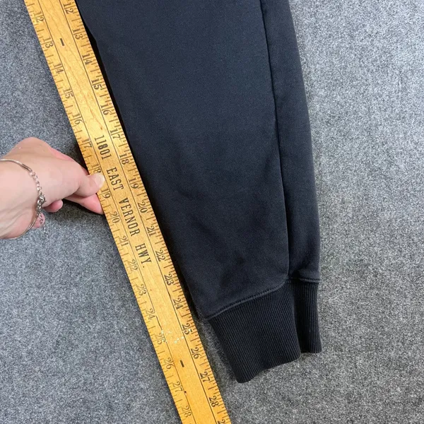 Nike Womens Sportswear Fleece‎ Joggers Black Sweatpants Small Drawstring Swoosh - Image 10