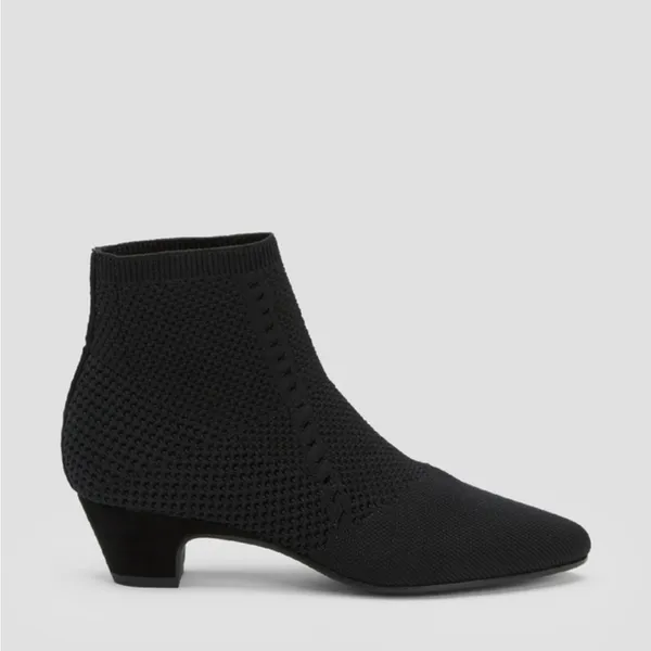 Eileen Fisher Stretch Knit Ankle Boot Bootie size 7.5 - Image 2