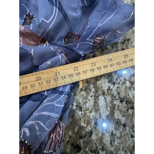 Baltic Born Ardley Maxi Dress Slate Print Size 1XL Floral - Image 11