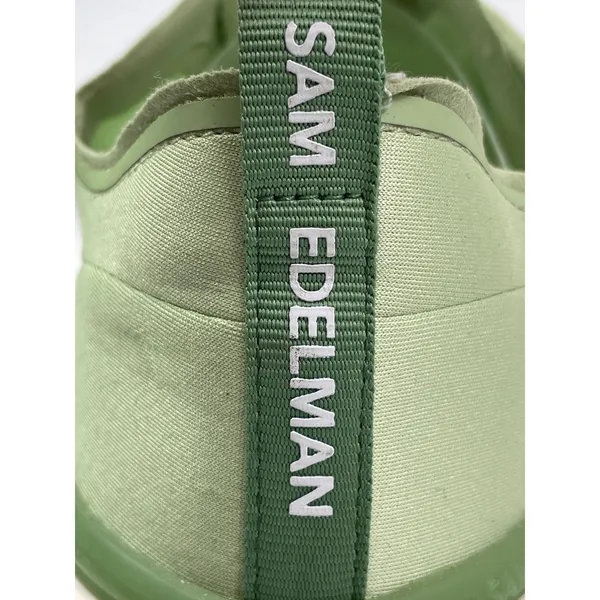 Sam Edelman Sarita Women's Green Lace Up Athletic Performance Sneakers Shoes 12 - Image 5