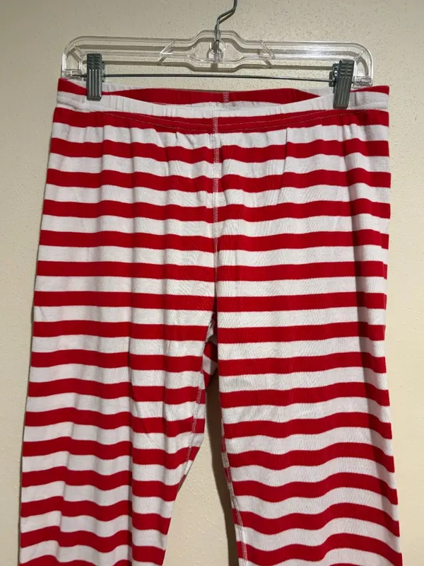 Hanna Andersson Women's Striped Christmas Holiday Long Sleeve & Pants Pajama Set - Image 4