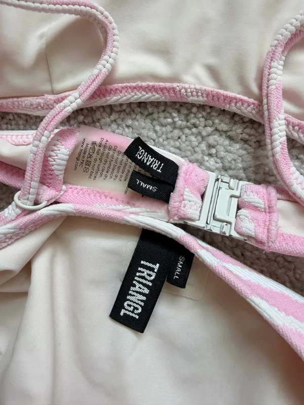 Pink Zebra Triangl Bikini - Image 3