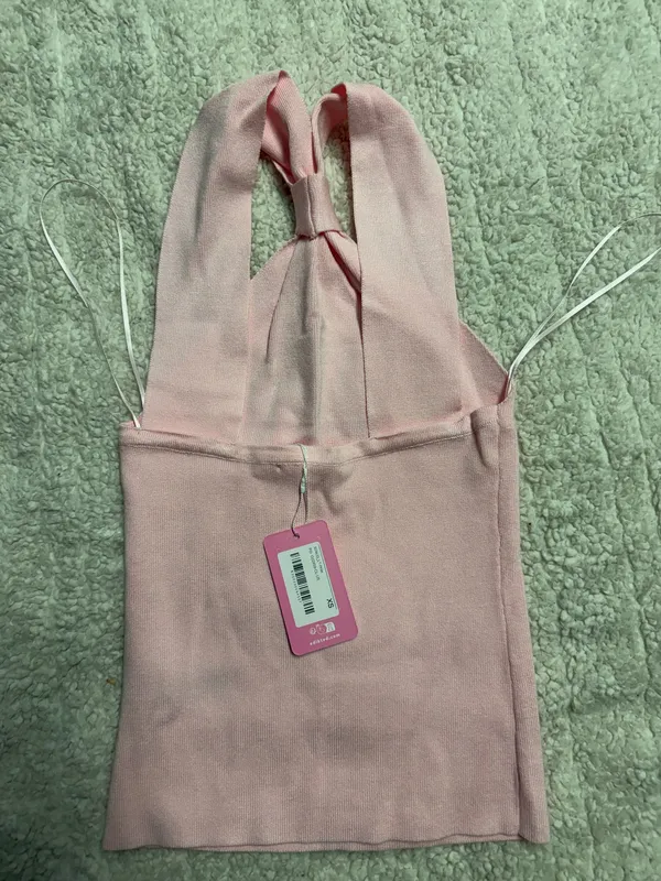 Edikted Halter Knit Top - Image 2