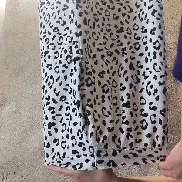 Cheetah print midi skirt - Image 2