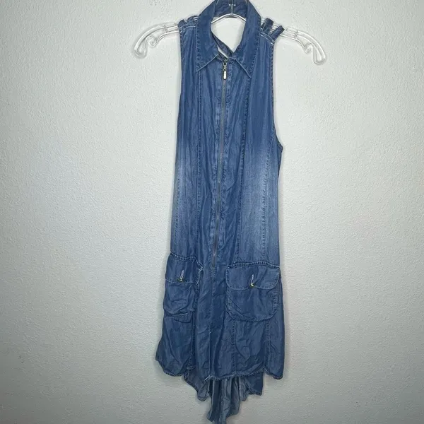 Fraiche‎ Dress Blue Size 10 - Image 6
