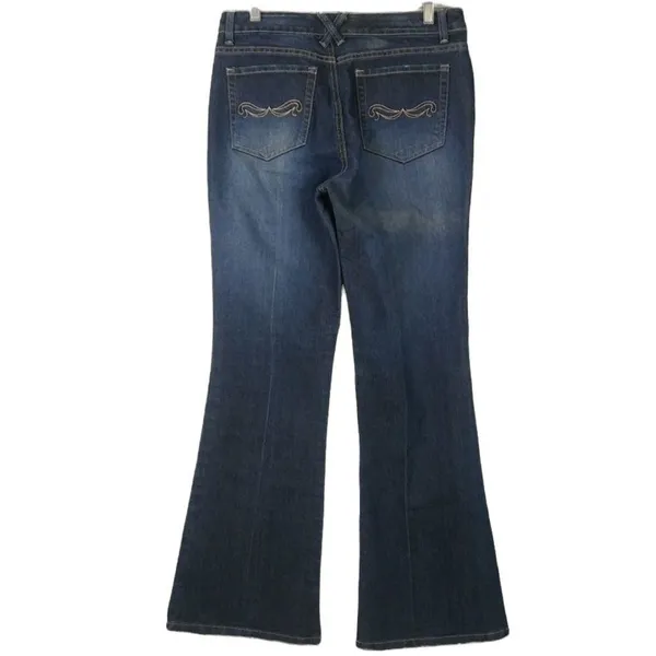 BANDOLINUBO Felice Missy‎ Flare Blue Jeans - Image 2