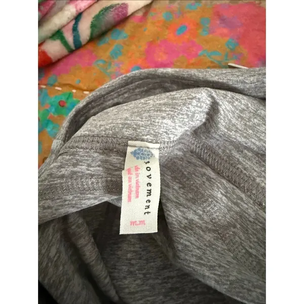 Free People Movement Women’s Medium Grey Athletic Pants Ankle Athletic Athleisur - Image 4