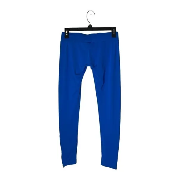 LNA Blue Low Rise Cropped Zippered Ankle Leggings Size‎ M - Image 2