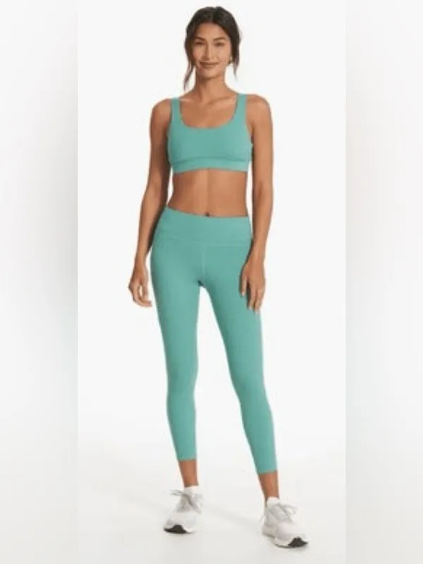 Vuori NWT Stride Leggings Basil High-Rise Pockets Size S - Image 2