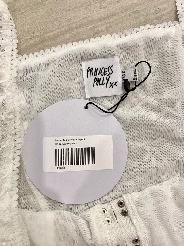 Princess Polly Ivory Lauder Corset Tank Top - Image 12