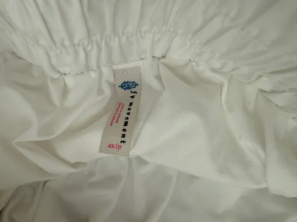 White Free People Get Your Flirt On Shorts - Image 3