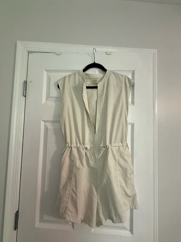 CALIA Soft Utility Romper Unbleached Medium - Image 2