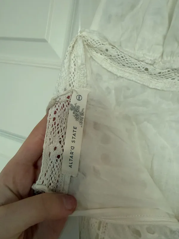 Altar'd State White Dress - Image 4