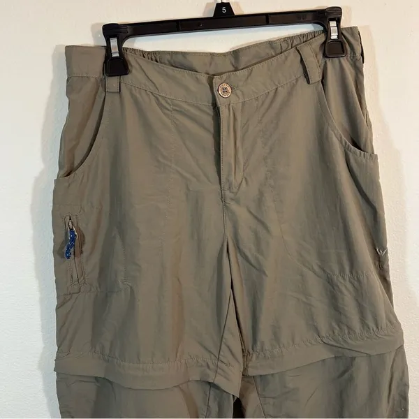 ✨ White Sierra Women’s Zip‎ Off Hiking Pants Medium - Image 2
