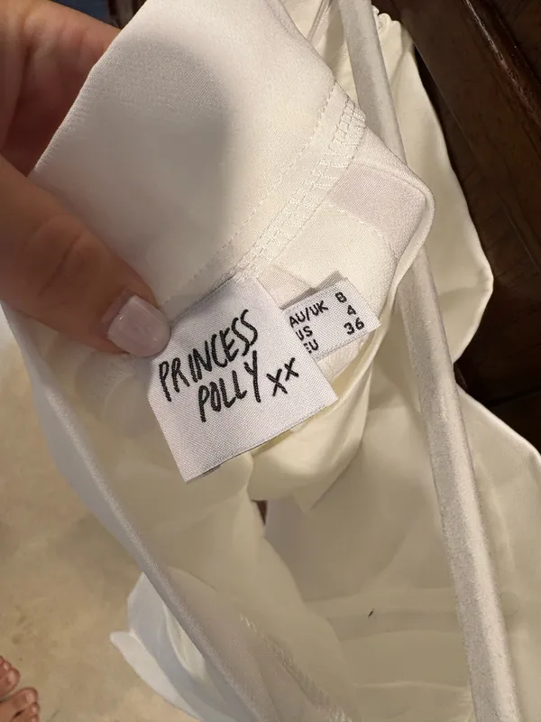 Princess Polly White Pleated Mini Skirt - Image 3