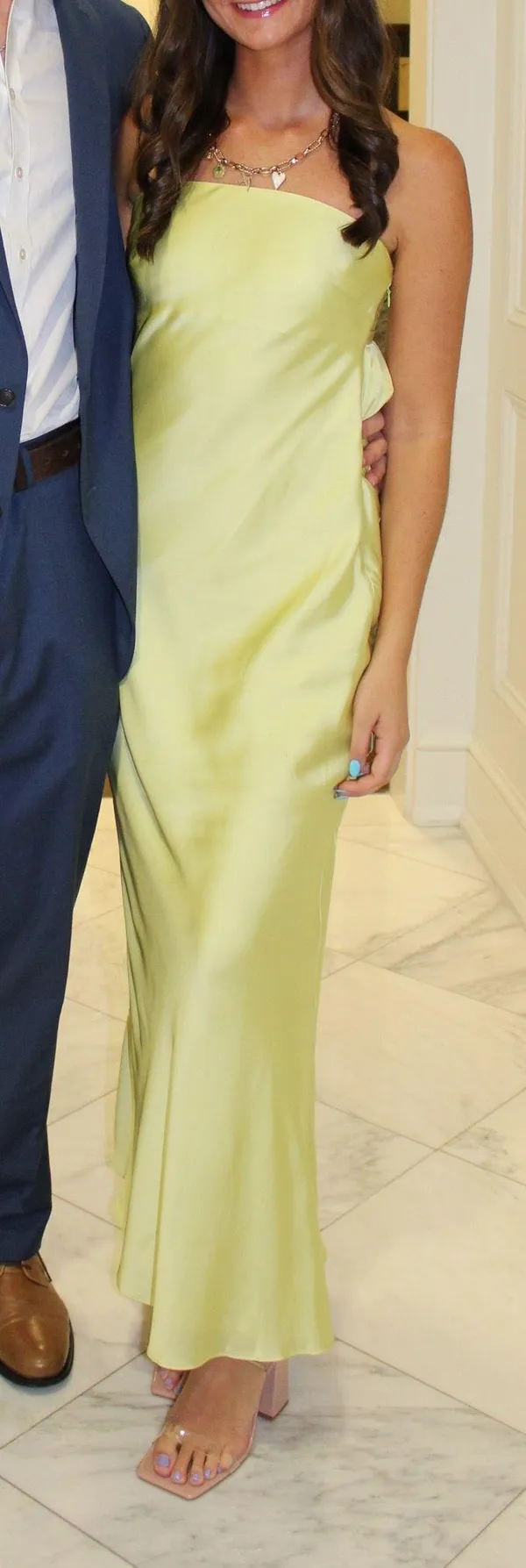 Revolve Formal Dress Long green  - Image 2