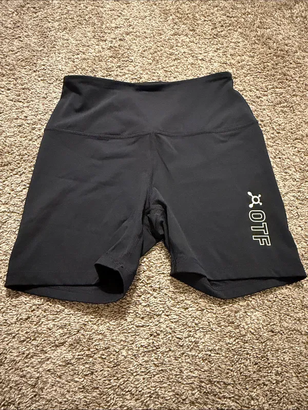 Orangetheory Fitness Women’s‎ Black Compression Athletic Shorts 5” Medium - Image 4