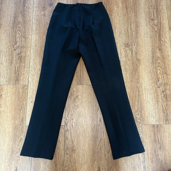 VTG I.N. San Francisco Black High Waisted Dress Pants Trousers Size 7 USA Career - Image 7