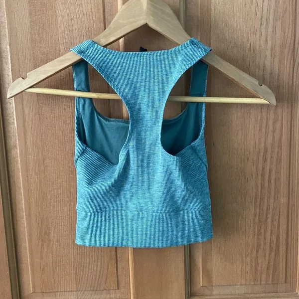 The North Face XS Women's EcoActive Cropped Ribbed Knit Tank XSmall Preowned - Image 4
