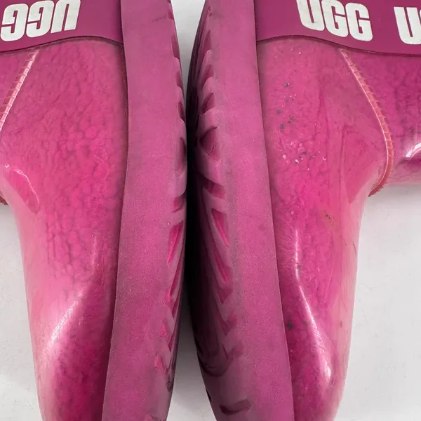 UGG Australia‎ Women's Pink Jelly Rain Boots Size 7 - Image 6