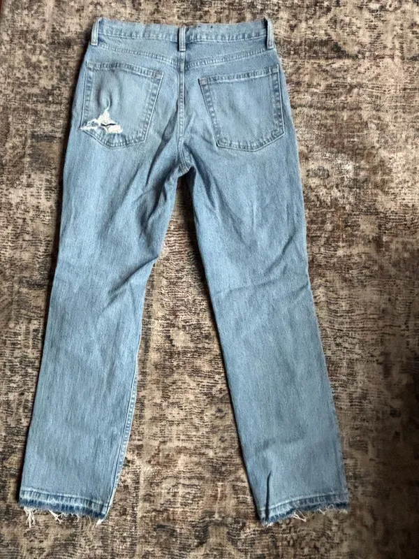 Gap cheeky straight high rise jeans - Image 4