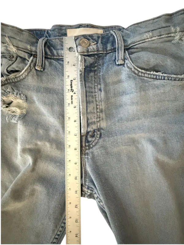 MOTHER Superior The Tomcat The Confession Distressed Women’s Size 29 High Rise - Image 15