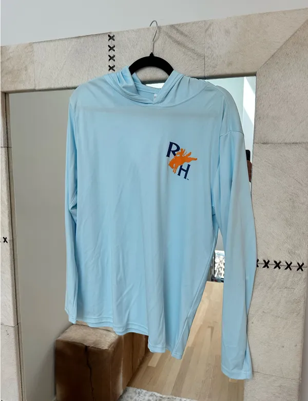 RODEOHOUSTON Blue Graphic Sweatshirt Size M - Image 2