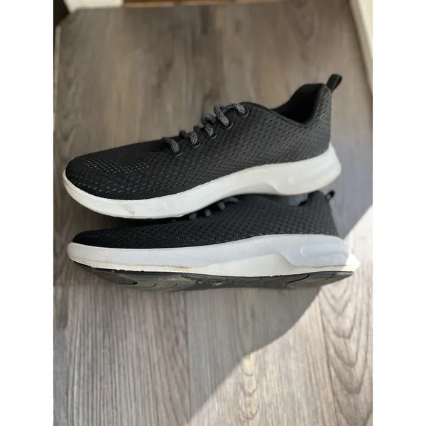 Athletic Works Memory Foam Sneakers‎ Running Shoes Walking Black Size 10 - Image 5