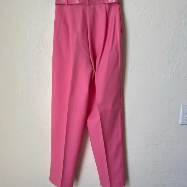 Vintage Gallery Barbie pink high rise pants size 10 - Image 8
