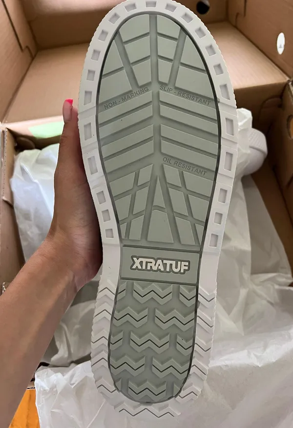 Xtratuf Boots White Size 13.5 - Image 3