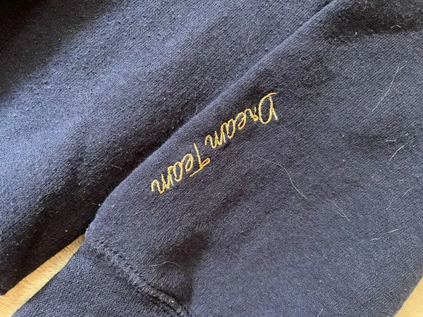 Dream Team Blue Crew Neck Size L - Image 5