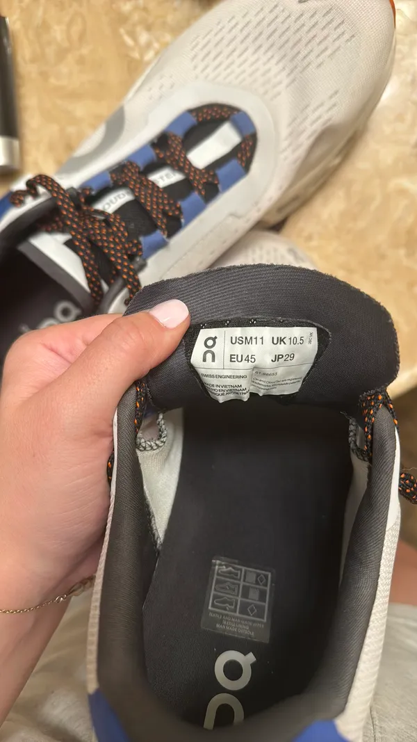 On Cloudmonster Running Shoes Size 13 - Image 8