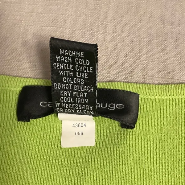 Cable & Gauge Lime Green Tank Top - Image 7