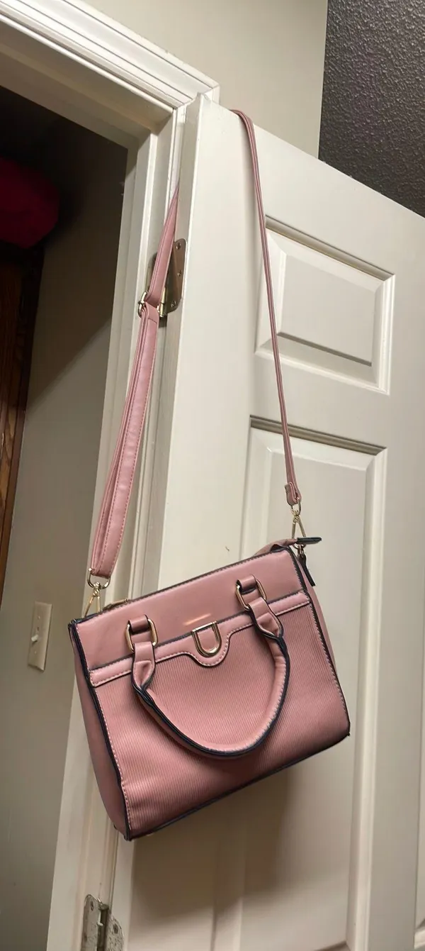 Nude Pink Handbag/Crossbody Purse - Image 2