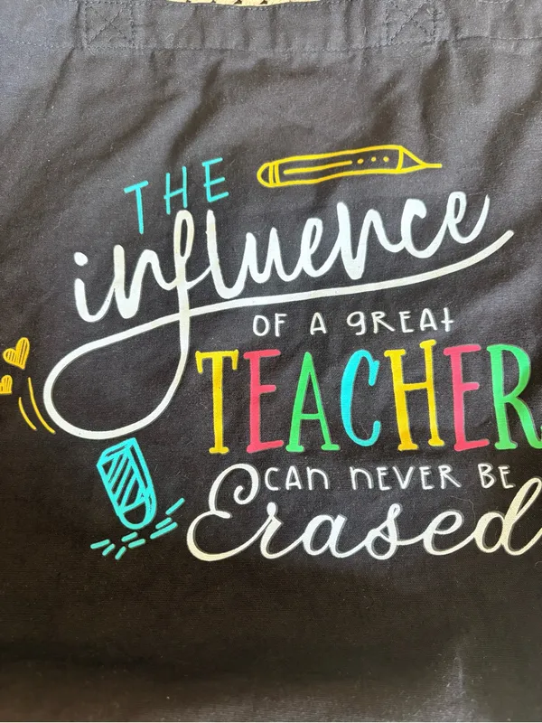 Teacher Influence Graphic Tote - Image 11