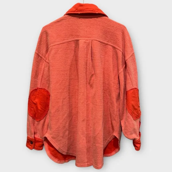 Free People We the Free Ruby Fleece Shirt Jacket Size Small - Image 8