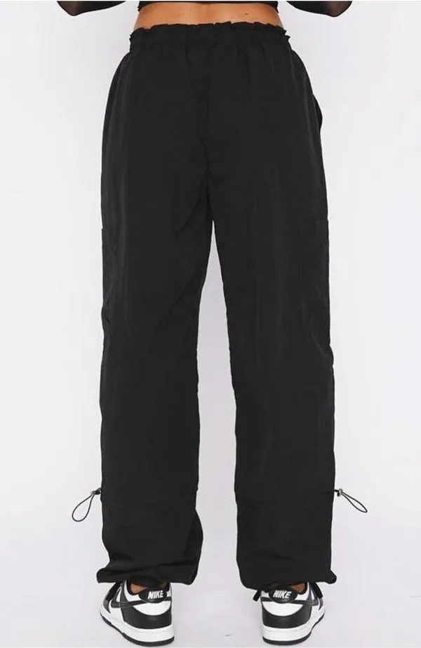 NEW Baggy Cargo Pants y2k Parachute Pants Wide Leg 2X - Image 2