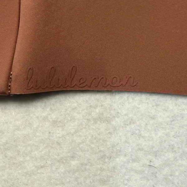 lululemon Take Shape Bra Womens 34C Brown Light Support Wireless Everyday - Image 6
