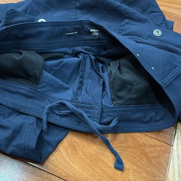 Prana Halle Straight Fit Pants‎ Womens Navy Blue Hiking Outdoor Trousers 10 - Image 13