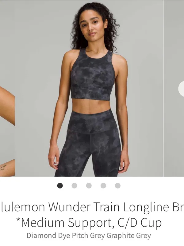 Lululemon Matching Set – Diamond Dye Pitch Grey Graphite Grey - size 4 - Image 6