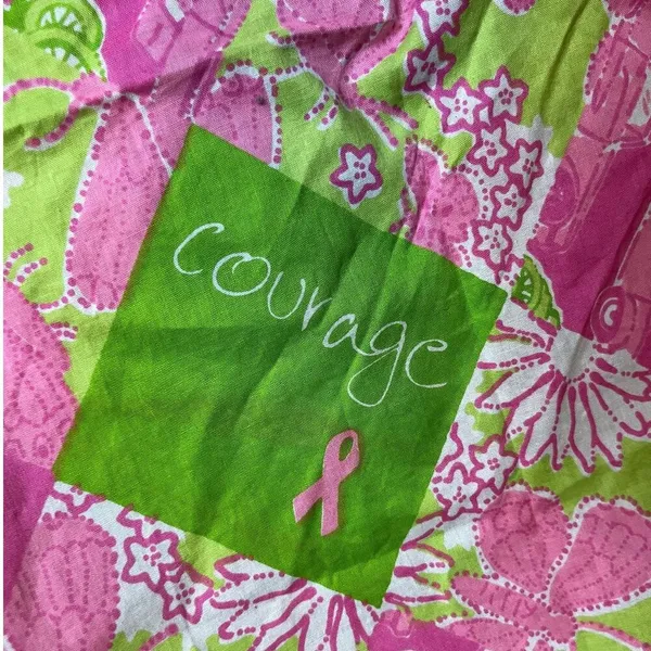 Lilly Pulitzer Ford Breast Cancer Awareness Scarf - Image 5