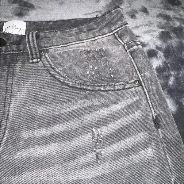 Princess Polly enissa black distressed‎ jeans 6 - Image 10